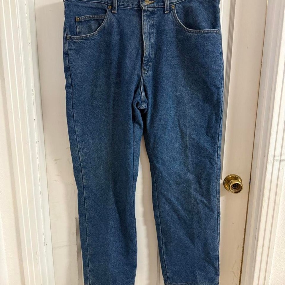 L.L Bean flannel lined jeans, size 38x30